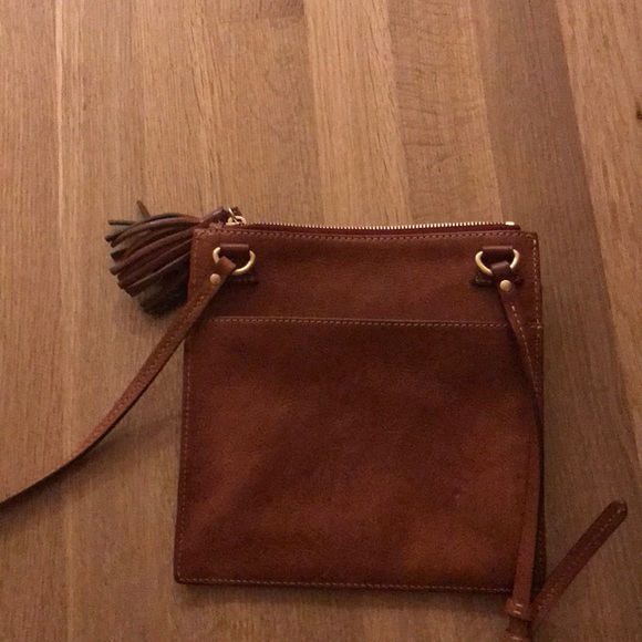 Dooney & Bourke Light Brown Leather Crossbody - Picture 5 of 5